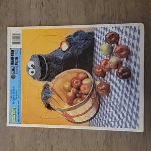 Cookie Monster Frame Tray Puzzle